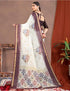 Vasthrlay Women's Cotton Kalamkari Wedding Saree With Blouse Piece