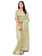 Vasthrlay Shimmer Embroidery Sky Saree