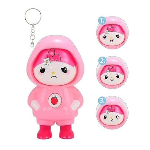 Zinnia ShinChan Face Changing Keychain