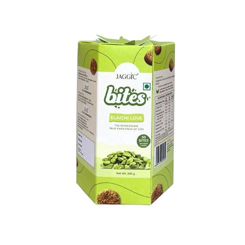 Jaggic Elaichi Jaggery|Gur Bites