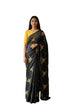 Vasthrlay Vichitra Embroidery Brown Black