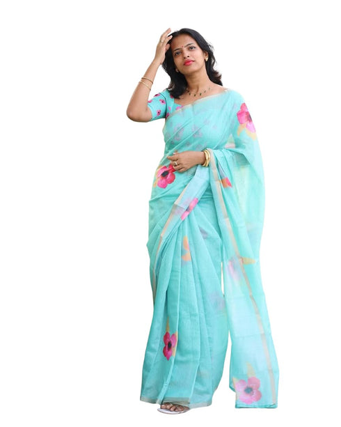 Vasthrlay Elegant Floral Minimal Lightweight