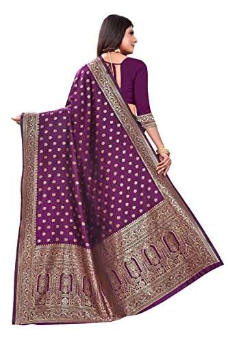 Vasthrlay Banarasi Kanjivaram Wedding Paithani Saree With Blouse Piece