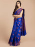 Vasthrlay Banarasi Unstitched Saree