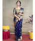 Vasthrlay Kanjivaram Wedding Banarasi Vruksh 50 Saree With Blouse Piece