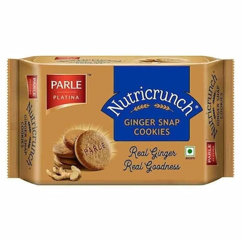 Parle Nutricrunch Real Ginger Snap Cookies