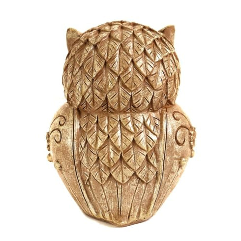 The Spiritual Living Resin Owl Statue for Good Luck | Showpiece | Vastu Feng Shui