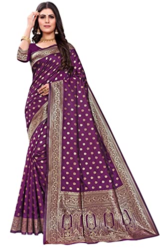 Vasthrlay Banarasi Kanjivaram Wedding Paithani Saree With Blouse Piece