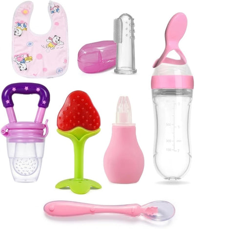 7-In-1 Baby Feeding And Teething Combo