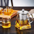 ZROY Enterprise Round Glass Tea Pot(Square)