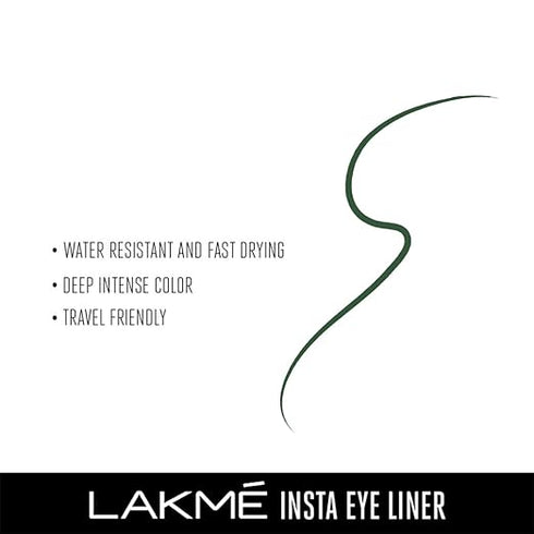 Lakme Insta Liquid Eye Liner Matte Finish Green