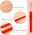 For Beginners with Crochet Thread, Learn to Crochet Set Included Crochet Hooks Supplies