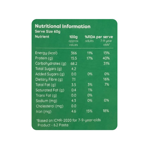 Troovy High Protein Millet Macaroni Pasta