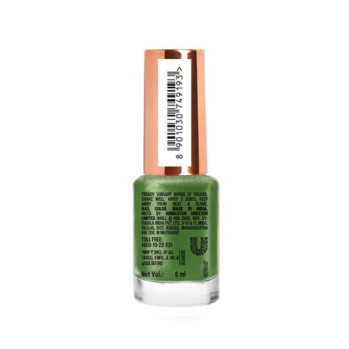 Lakme Color Crush Nailart | M18 Deep Olive
