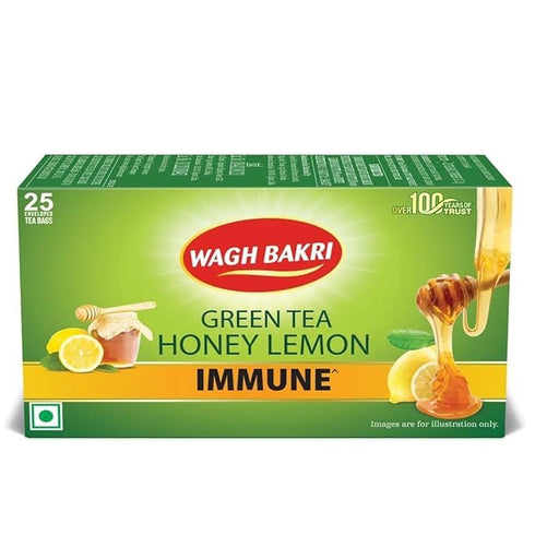 Wagh Bakri Green Tea - Honey Lemon - 25 bags