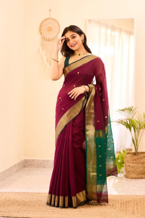 Vasthrlay Traditional Unstitched Saree