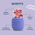 Busaji Enterprise Ice Roller for Face & Eyes | Silicone Ice Facial Massager for Skin Care