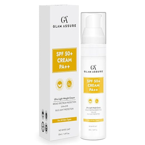 Glam Assure Sunscreen SPF 50+ Cream PA++