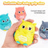 Press And Go Owl Car Toys For Boys And Girls Crawling Toys For Moving Dino Toy