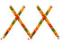 Avanti Creation Traditional Wooden Rajwadi Pairs Dandiya Sticks
