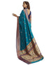 Vasthrlay Paithani Jacquard Unstitched Pink Saree