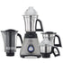 Preethi Steel Supreme MG-208 Mixer Grinder, 750 Watt, 4 Jars - Super Extractor Juicer Jar, Silver/Black