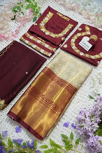 Vasthrlay South India Half And Half Saree