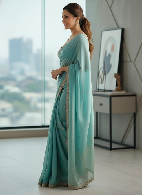 Vasthrlay Lightweightsaree Traditional Piece Az Ys Aarini Ethnic Wear