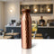 Pure Copper Water Bottle with Wooden Lid