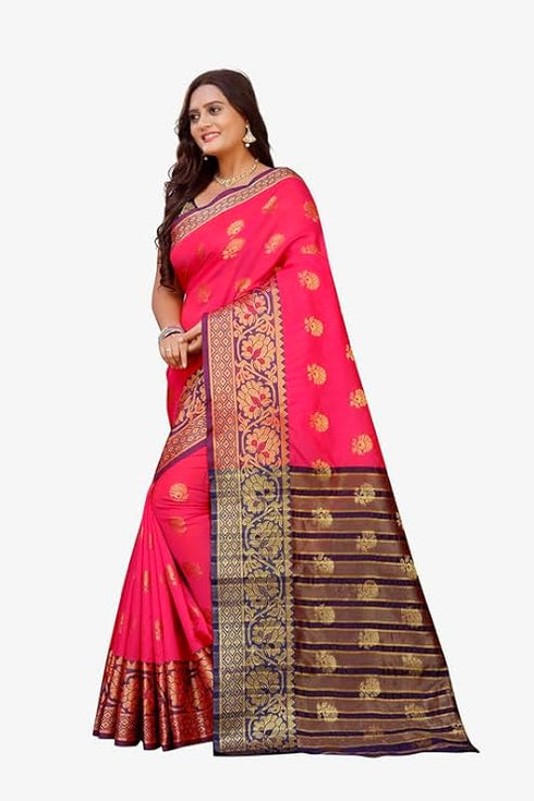 Vasthrlay Kanjeevaram Lichi Silk Ethnic Wear