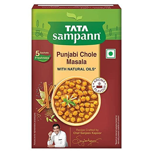 Tata Sampann Chhole Masala with Natural Oils