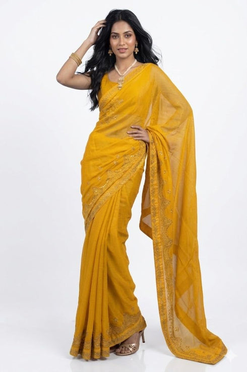 Vasthrlay Embroidered Swarovski Ethnic Wear