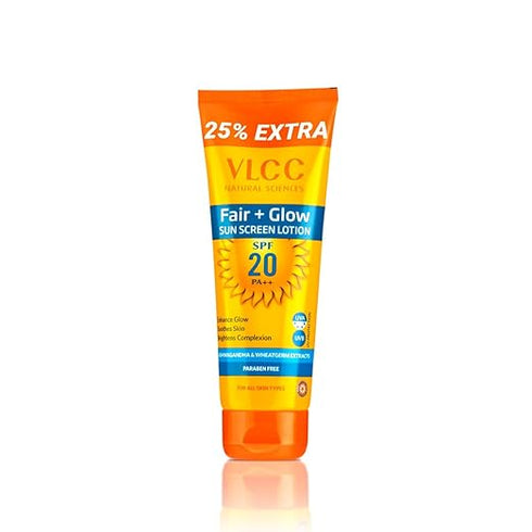 VLCC Fair Glow Sunscreen Lotion SPF 20