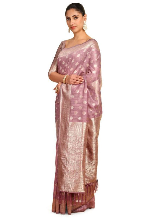 Vasthrlay Tussar Design Tassels