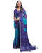 Vasthrlay Bandhani Printed Chiffon Orange Saree