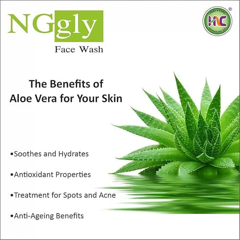 Ng Gly Face Wash With Glycolic Acid And Aloe Vera