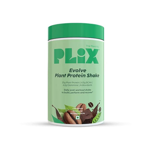 Plix Evolve Performance Plant Protein PowderCafe Mocha