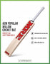 AEM® Himachal Willow Wooden Cricket Bat with Cover