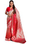 Vasthrlay Banarasi Unstitched Saree