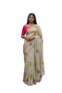 Vasthrlay Vichitra Embroidery Brown Black