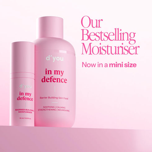 d'you In my Defence Lightweight Moisturiser for Intense Hydration