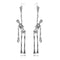 Halloween Skeleton Earrings for Women