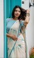 Vasthrlay Traditional Matching Unstitched Attached