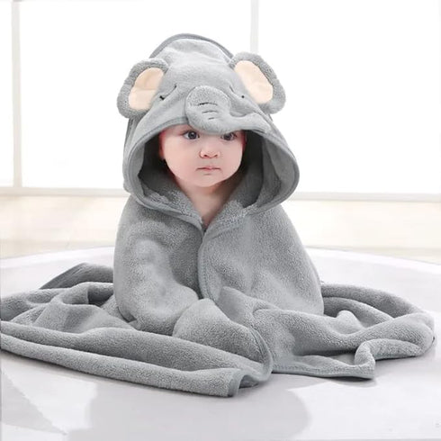 MumsLap Hooded Baby Towel Premium Soft Baby Bath Towel