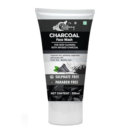Riffway Charcoal Tube Face Wash