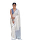 Vasthrlay Elegant Off White Contrast Lightweight