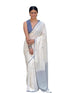 Vasthrlay Elegant Off White Contrast Lightweight