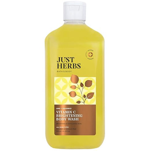 Just Herbs Lime and Liquorice Vitamin C Brightening Body Wash