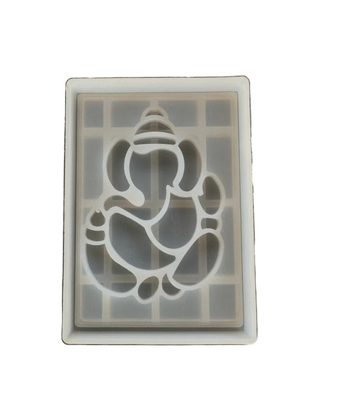 53ARTS Ganpati Frame Silicone Epoxy Resin Casting Mould