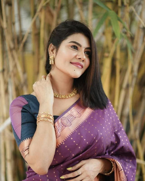 Vasthrlay Banarasi Border Saree